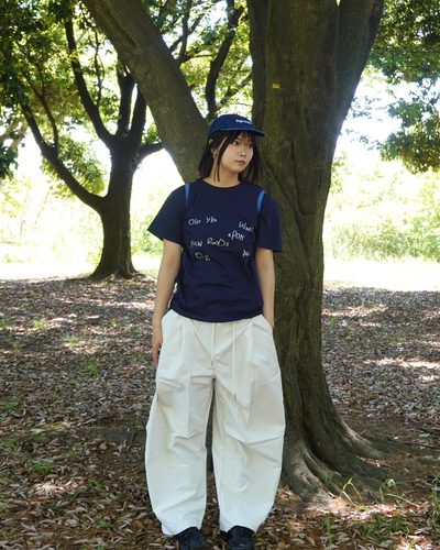 レタープリントTシャツ K3157