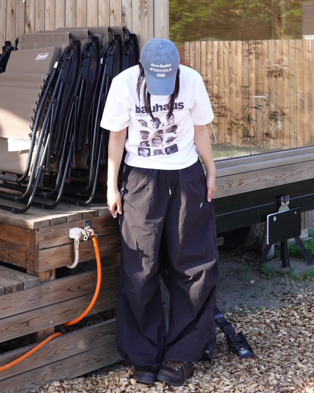 テックワイドパンツ K3167