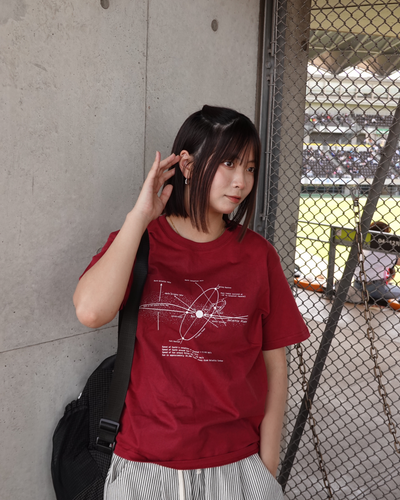 オービットグラフィック半袖Tシャツ K3180