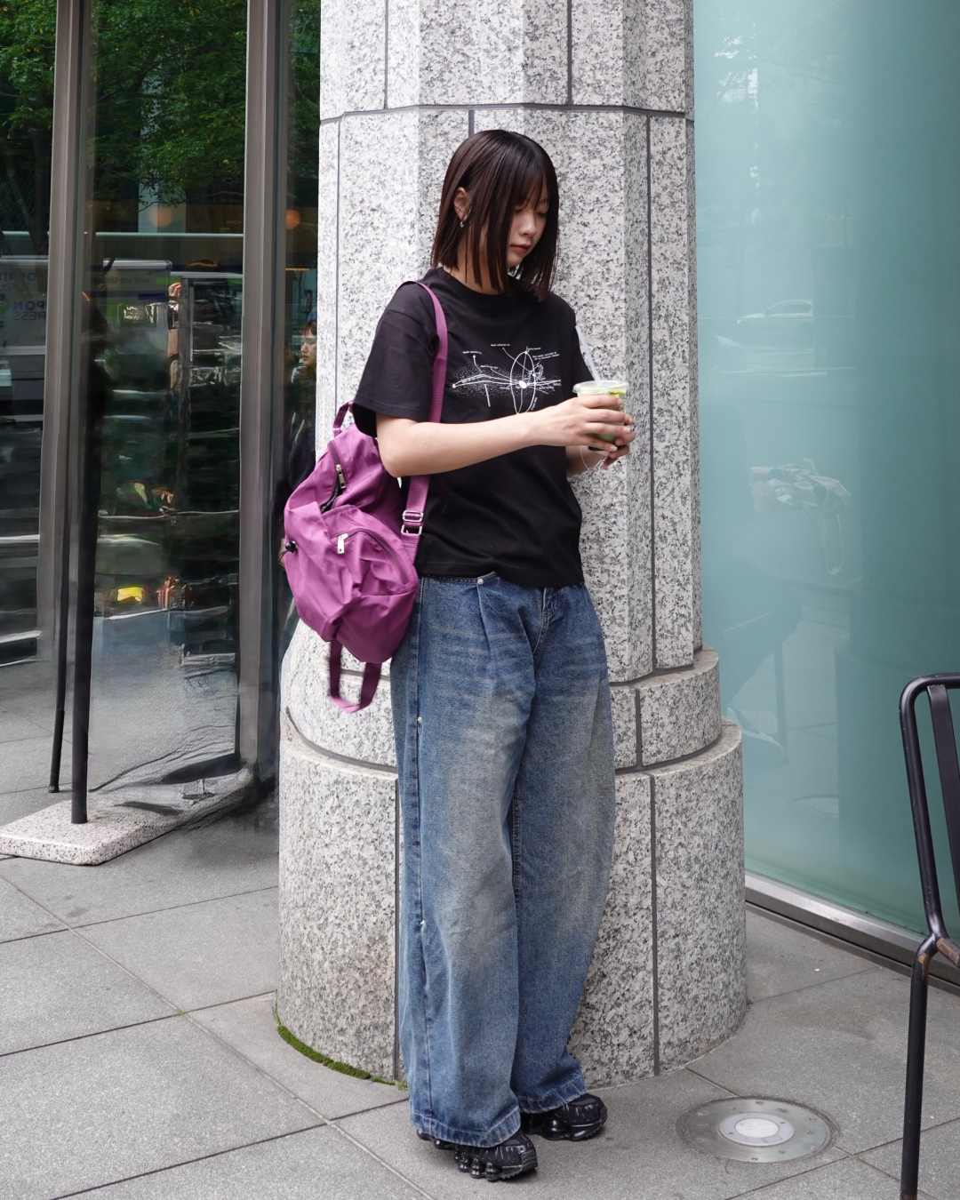 オービットグラフィック半袖Tシャツ K3180