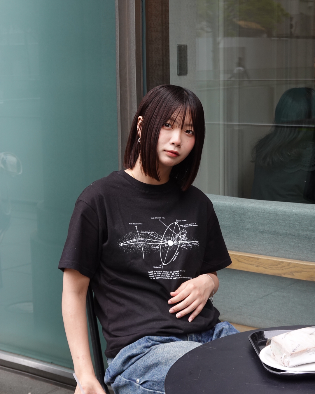 オービットグラフィック半袖Tシャツ K3180