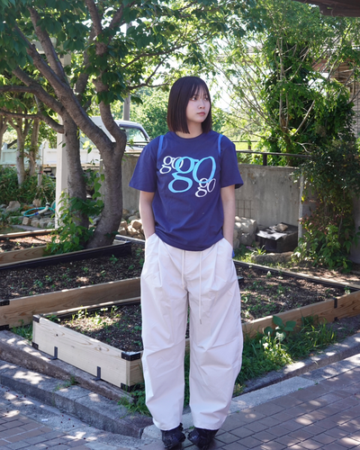 ビッグロゴネイビーTシャツ K3189