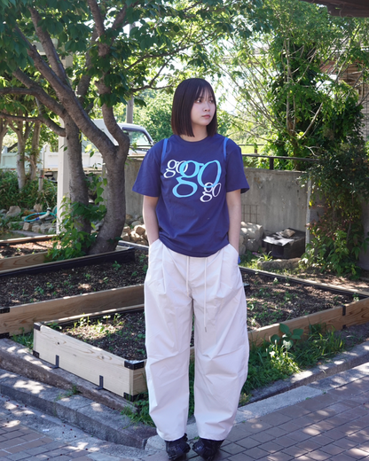 ビッグロゴネイビーTシャツ K3189