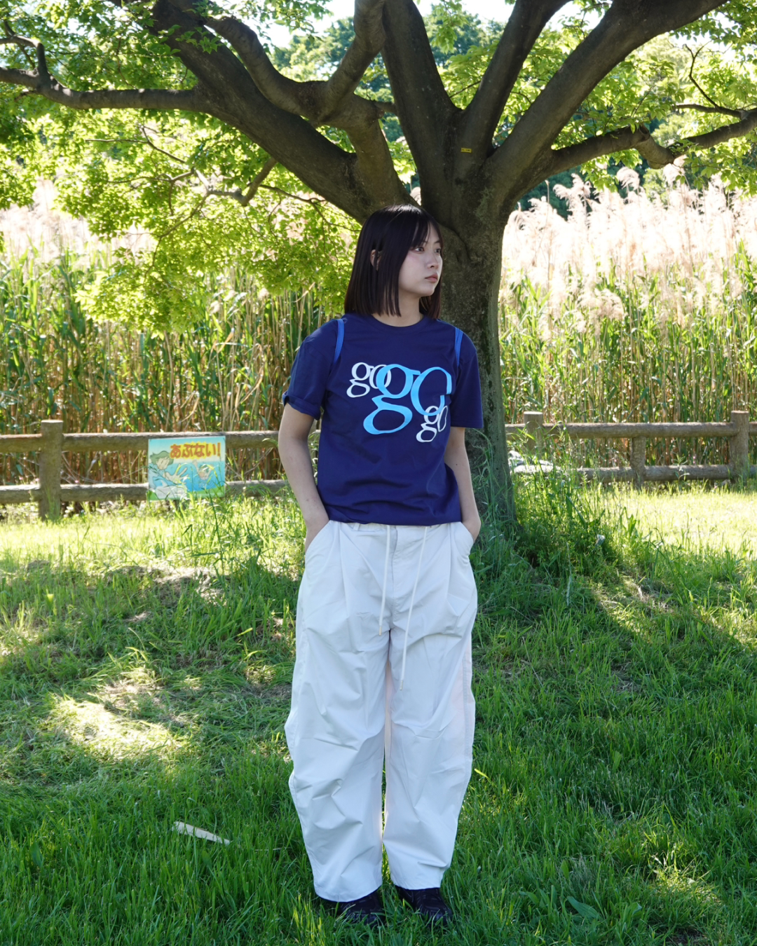 ビッグロゴネイビーTシャツ K3189 – YOLO（ヨロ）｜ファッション通販