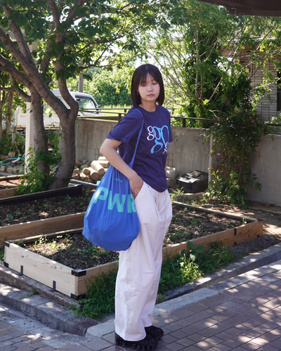 ビッグロゴネイビーTシャツ K3189