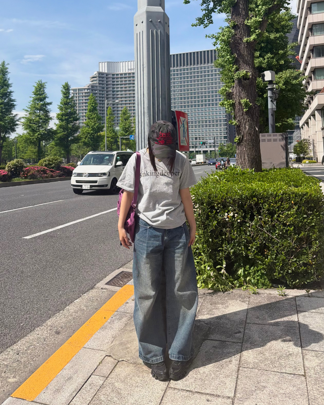 サマールーズコットンストリートTシャツ K3190