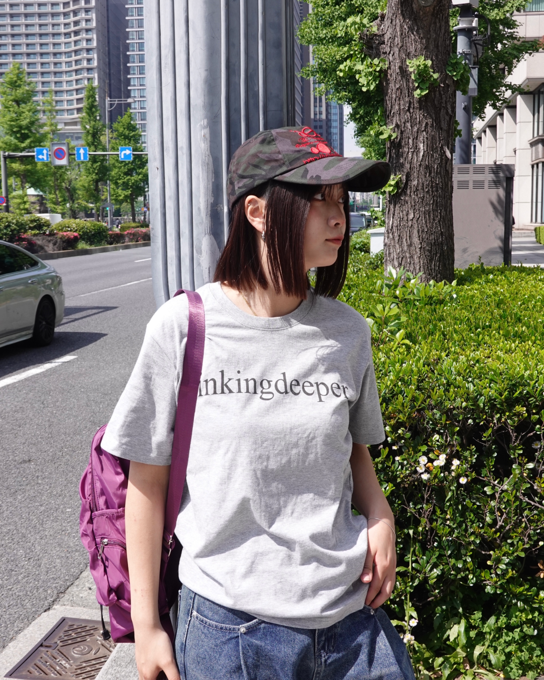 サマールーズコットンストリートTシャツ K3190