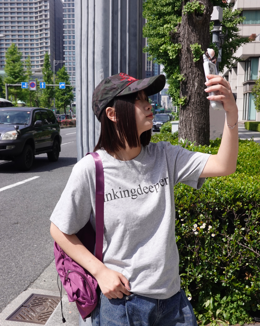 サマールーズコットンストリートTシャツ K3190