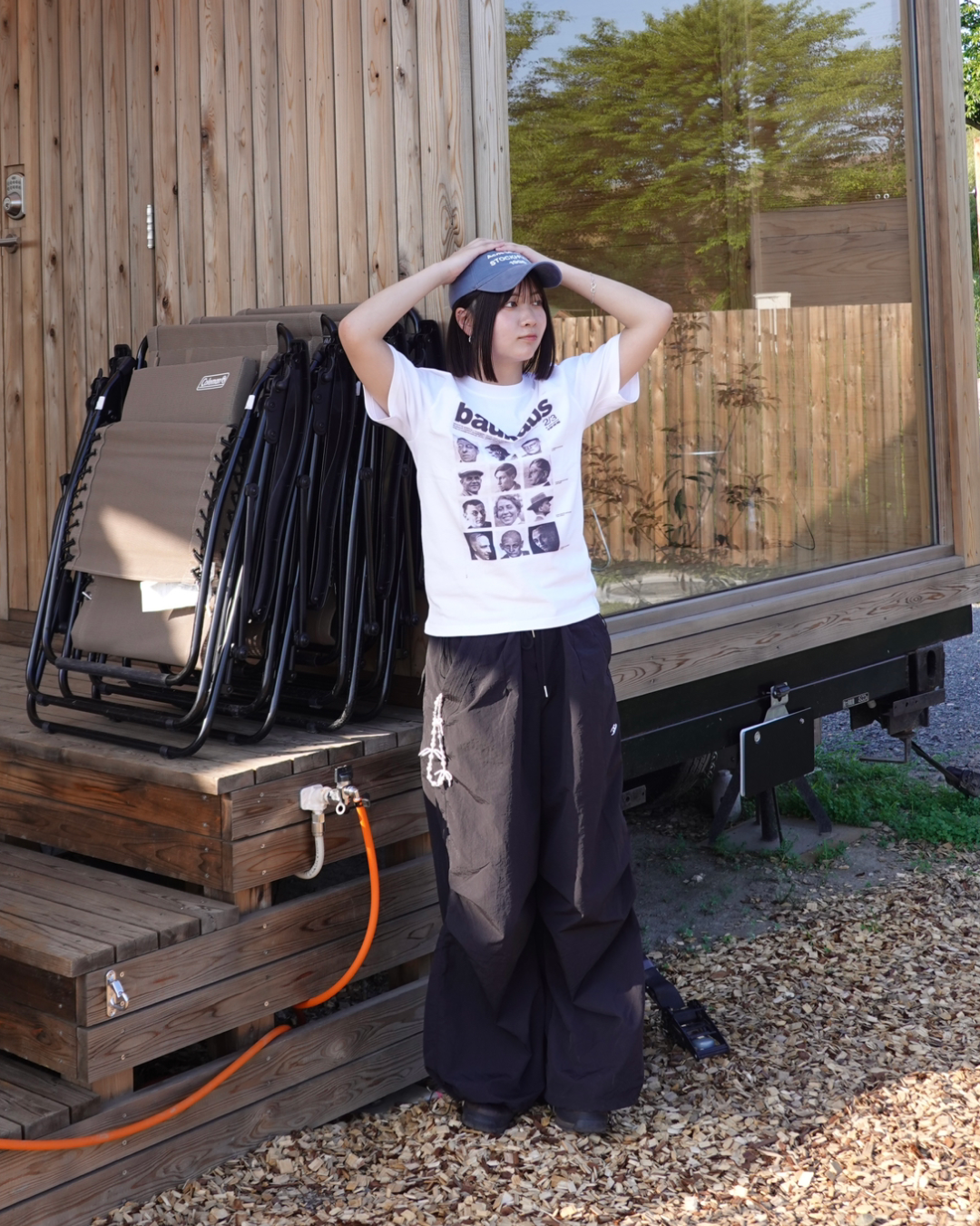 アメリカンレトロプリントTシャツ K3200