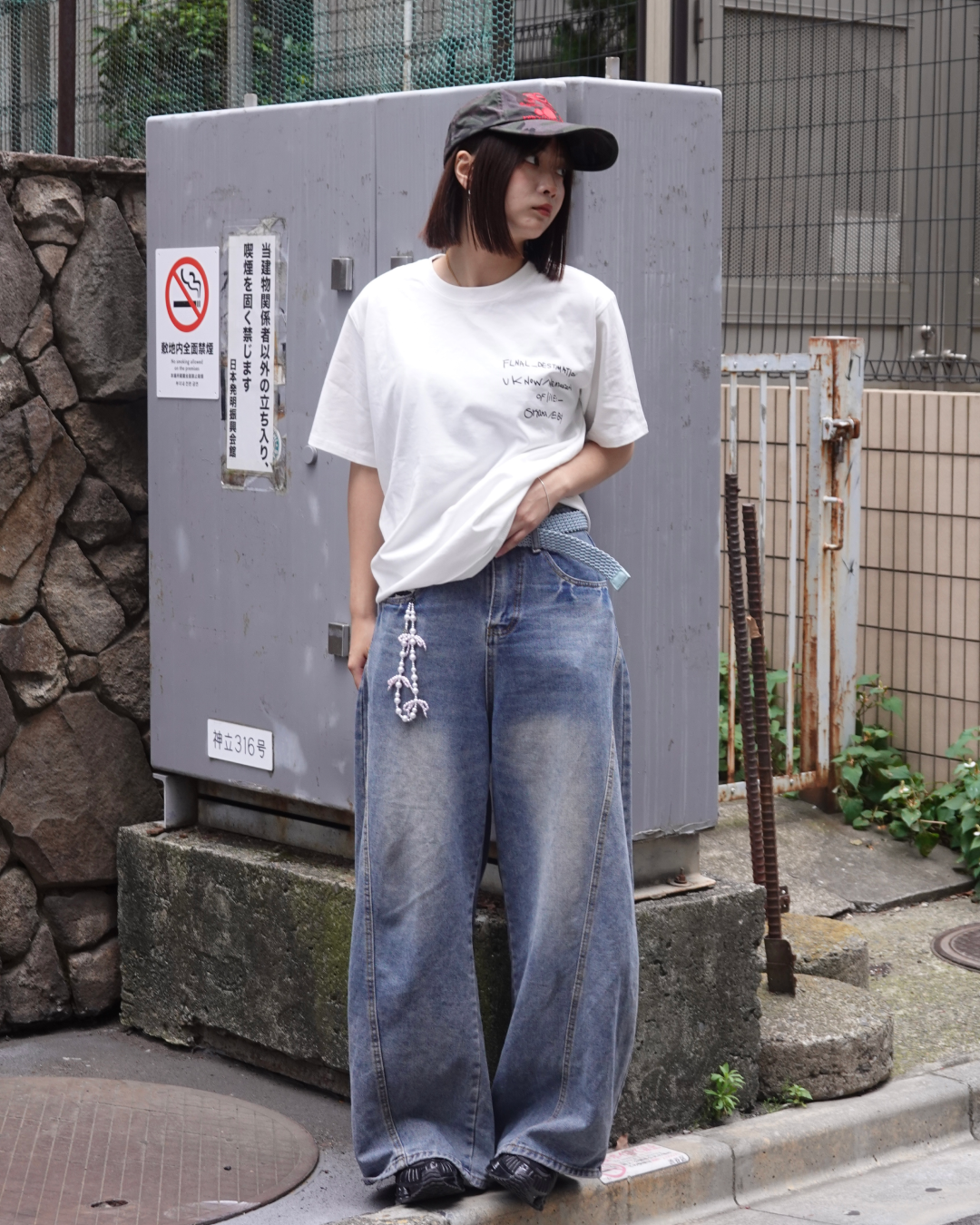 バックプリントTシャツ K3212