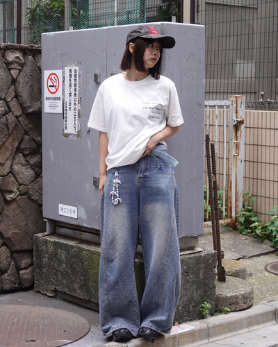 バックプリントTシャツ K3212