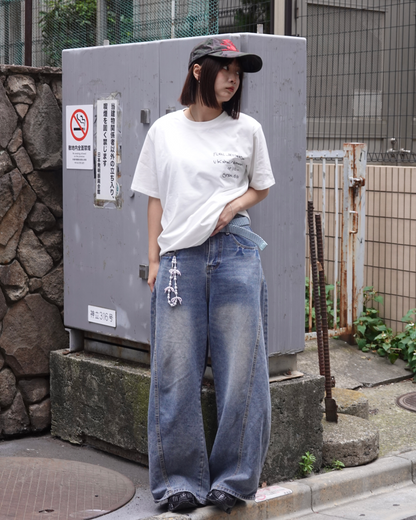 バックプリントTシャツ K3212