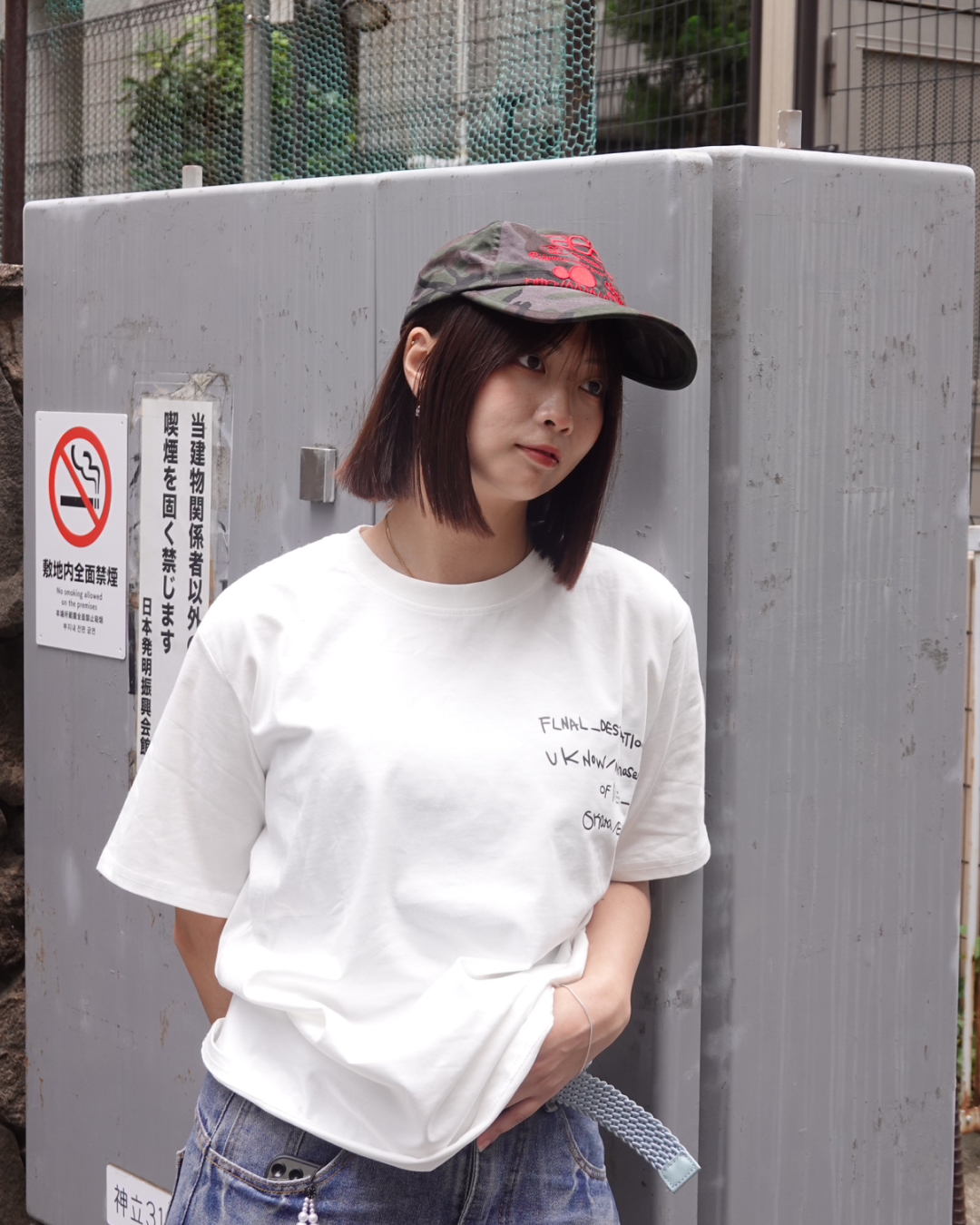 バックプリントTシャツ K3212