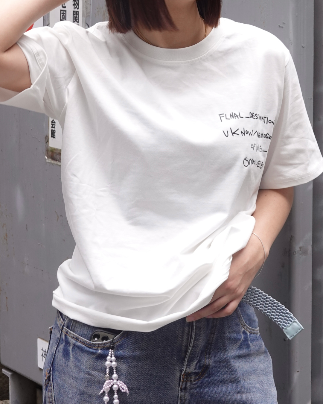 バックプリントTシャツ K3212