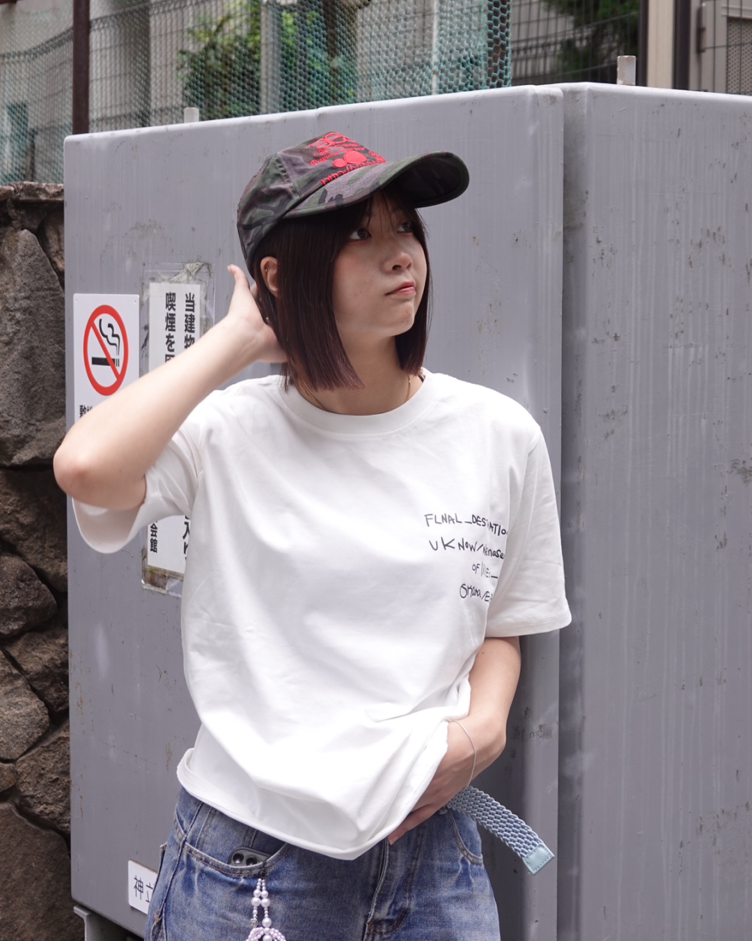 バックプリントTシャツ K3212