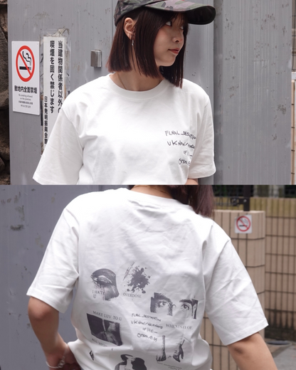 バックプリントTシャツ K3212