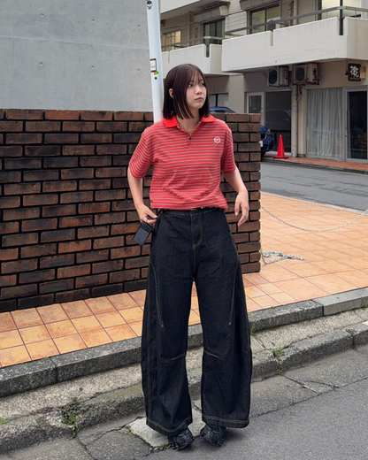 オーバーバルーンデニムパンツ K3215
