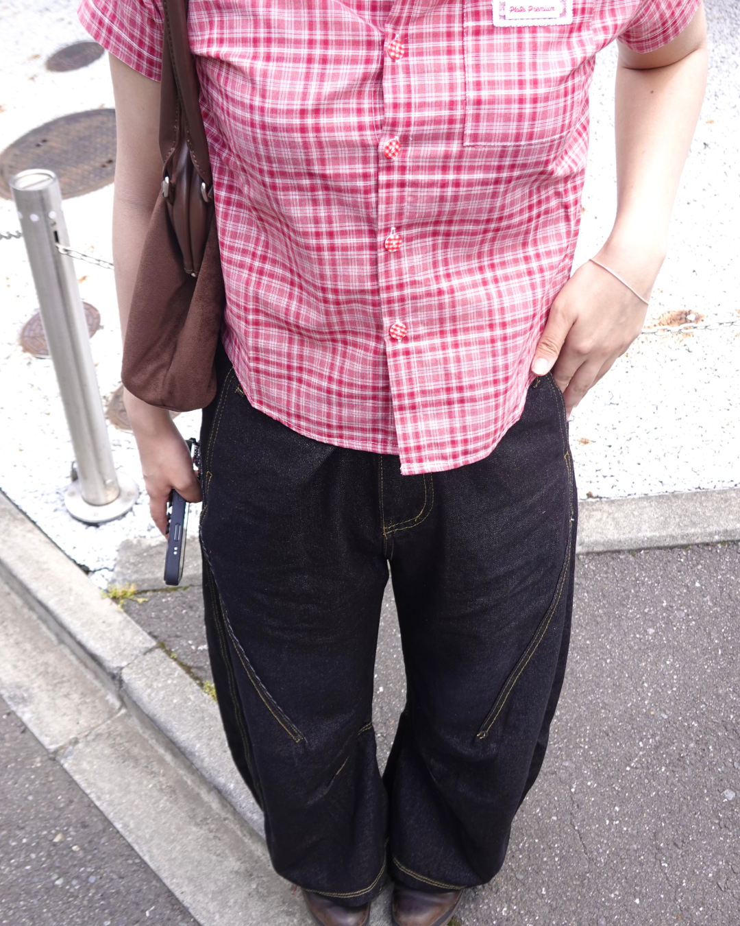 オーバーバルーンデニムパンツ K3215