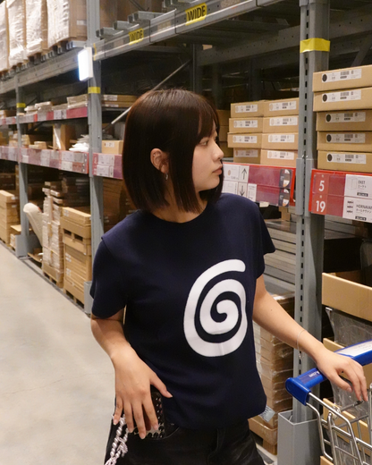 スパイラルグラフィックルーズT K3216