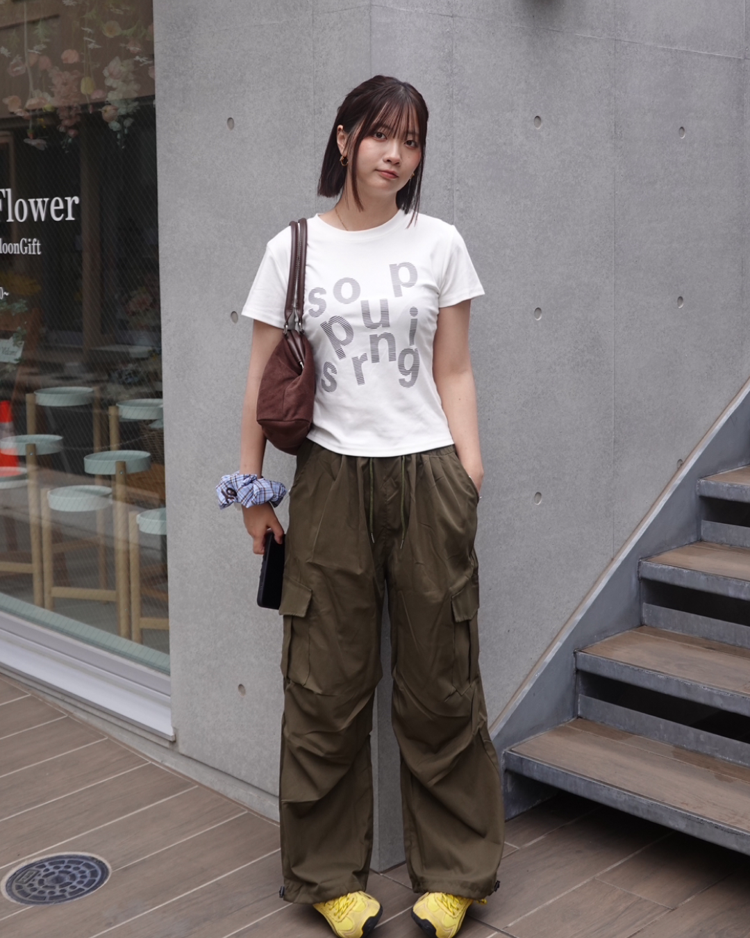 カジュアルサイドポケットパンツ K3217