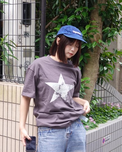 スタープリントTシャツ K3227