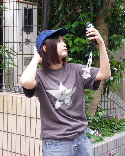 スタープリントTシャツ K3227