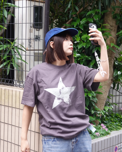 スタープリントTシャツ K3227