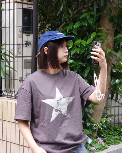 スタープリントTシャツ K3227