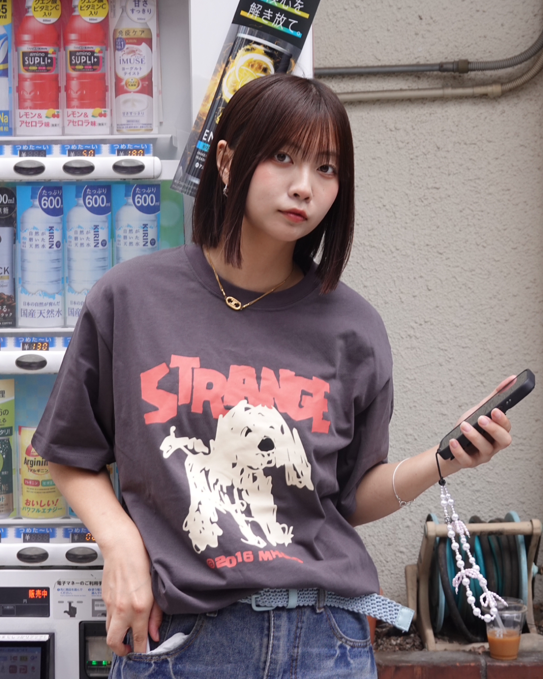 ドッグプリントTシャツ K3228