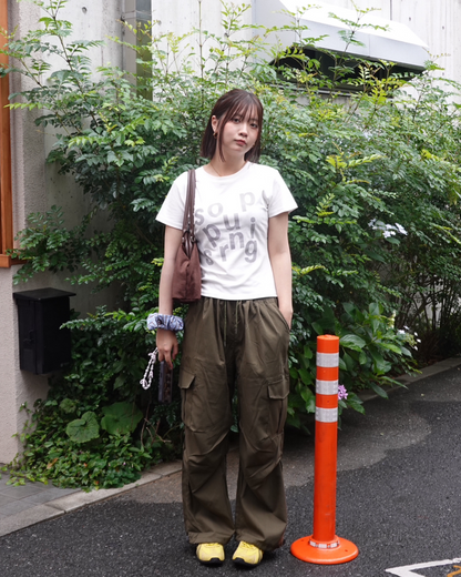 フロントレタープリントTシャツ K3230
