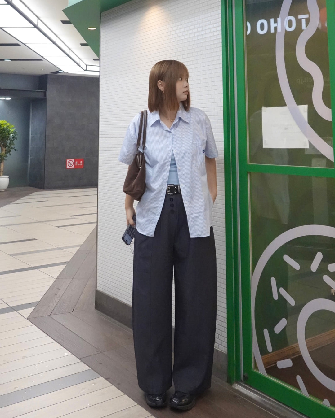 ボタンフライセンタータックスラックス K3232