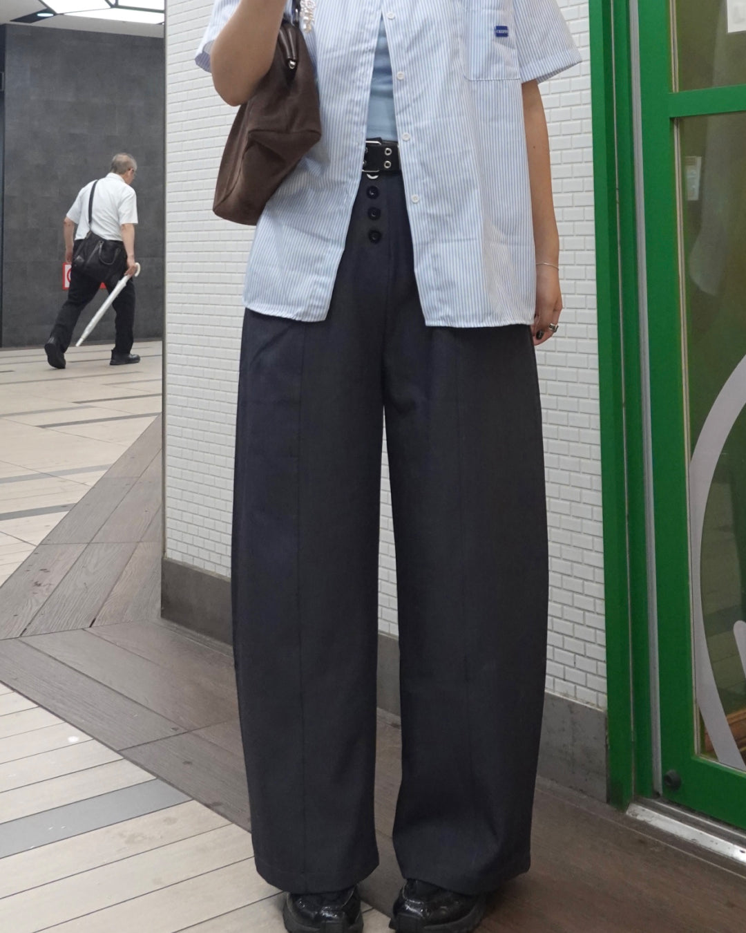 ボタンフライセンタータックスラックス K3232
