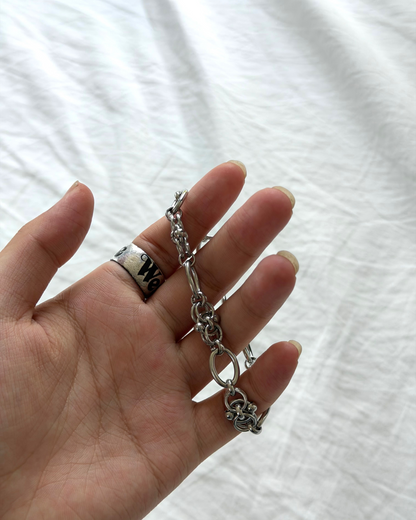 メタルデザインブレスレット K3256