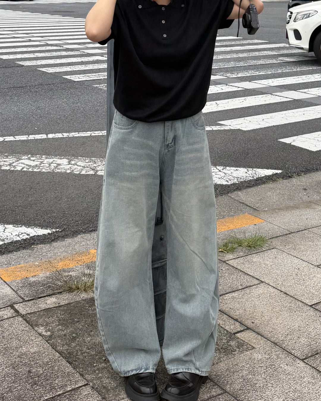 ウォッシュカーブデニム K3286