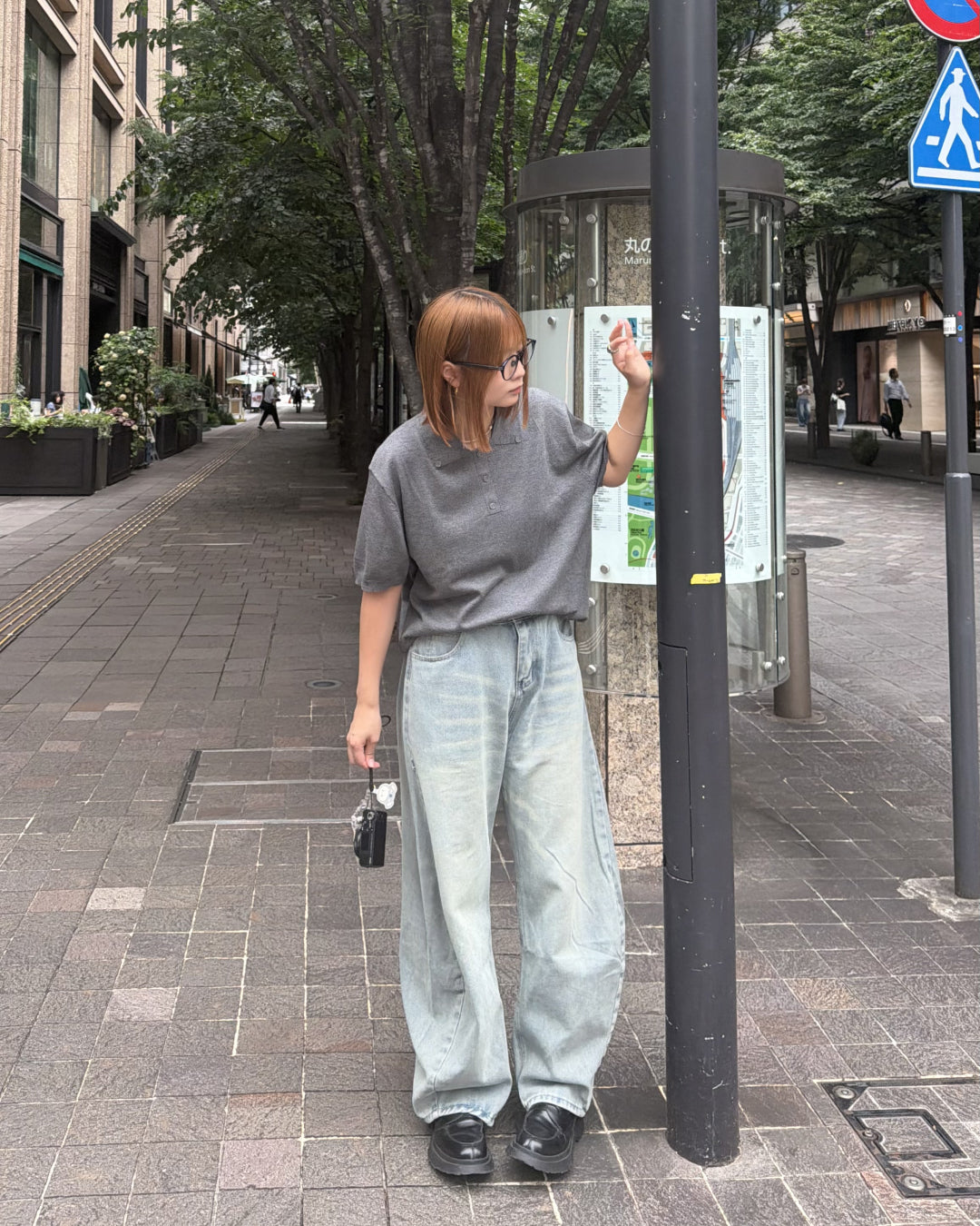 ウォッシュカーブデニム K3286