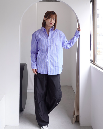 【再販】スタッズデザインワイドパンツ K0374