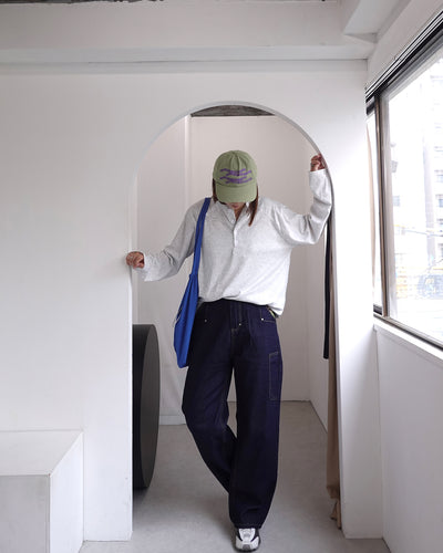 斜めボタンカジュアルサーマルロンT K3333
