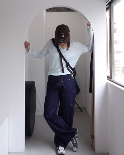 VネックシースルーロンT K3336