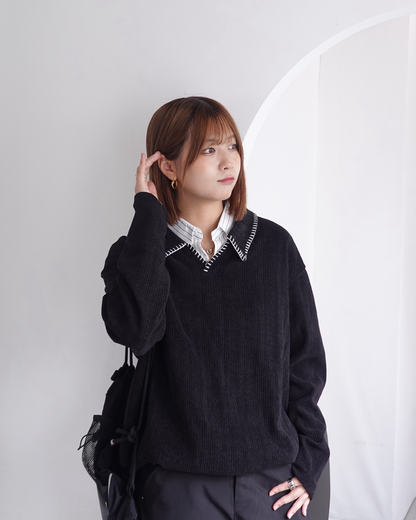 ハンドステッチポロシャツ K3356
