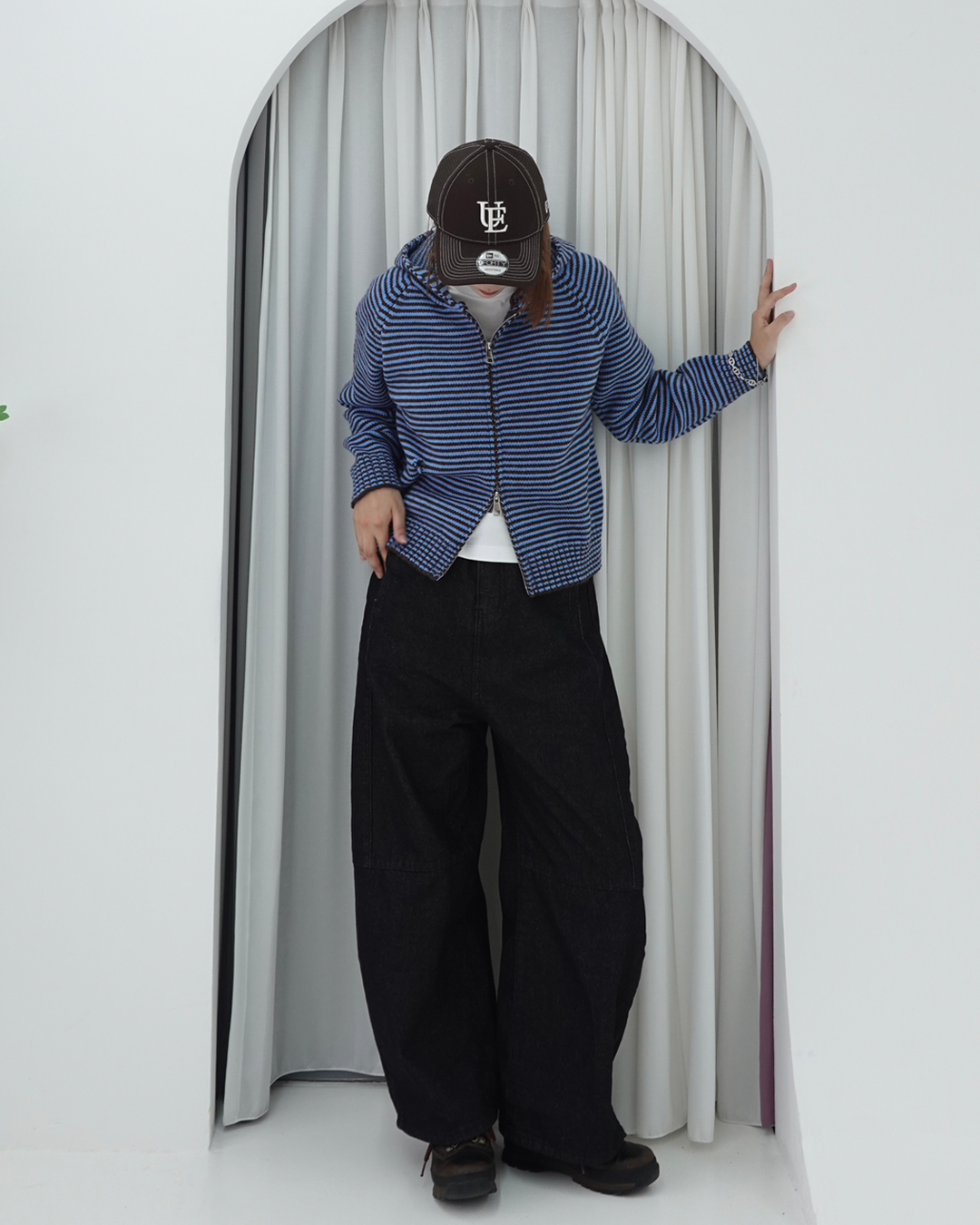 ソフトツイルカーブパンツ K3425