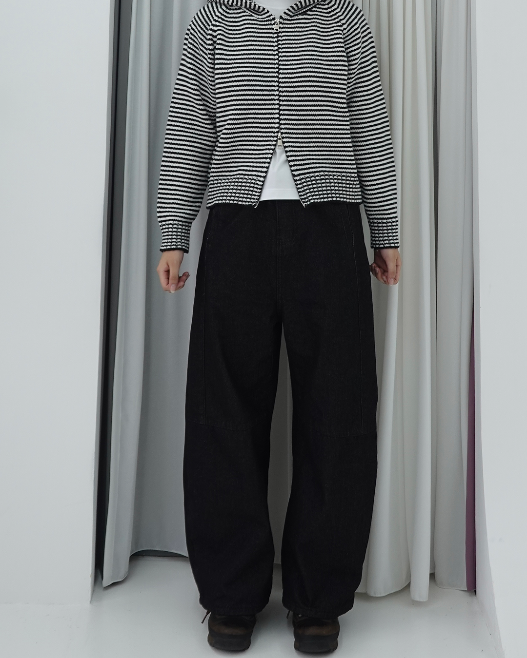 ソフトツイルカーブパンツ K3425