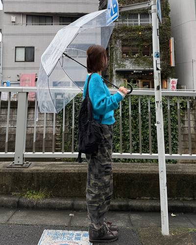 カモフラミリタリーワイドパンツ K3559