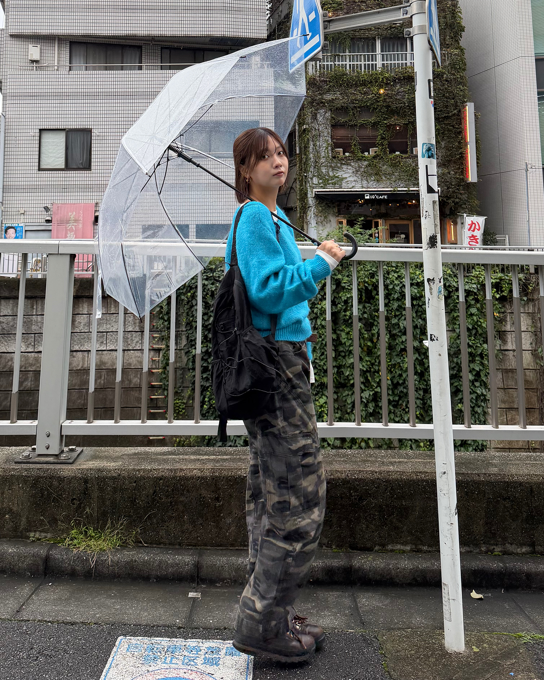 カモフラミリタリーワイドパンツ K3559