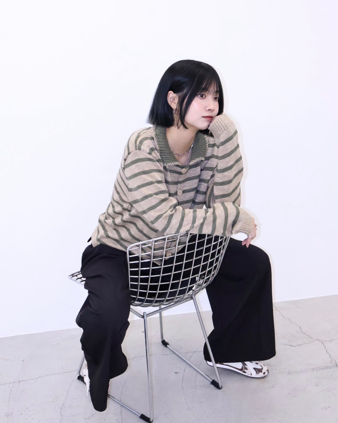 ぽ*様 DISCOVERED 再構築ニット ボーダー リメイク DISCOVERED ぽ*様 DISCOVERED 再構築ニット ボーダー リメイク DISCOVERED