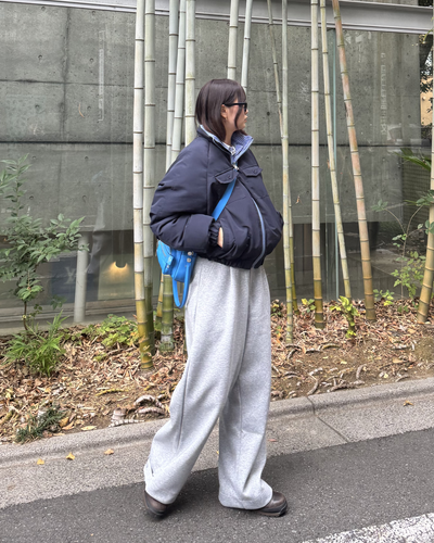 【即納】リバーシブルスタンドカラーブルゾン K5014