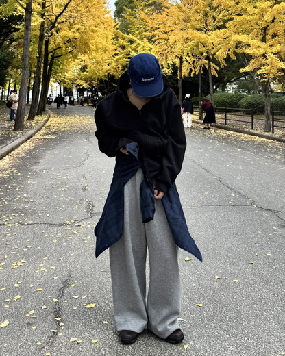 【即納】チェックフードシャツ K5017