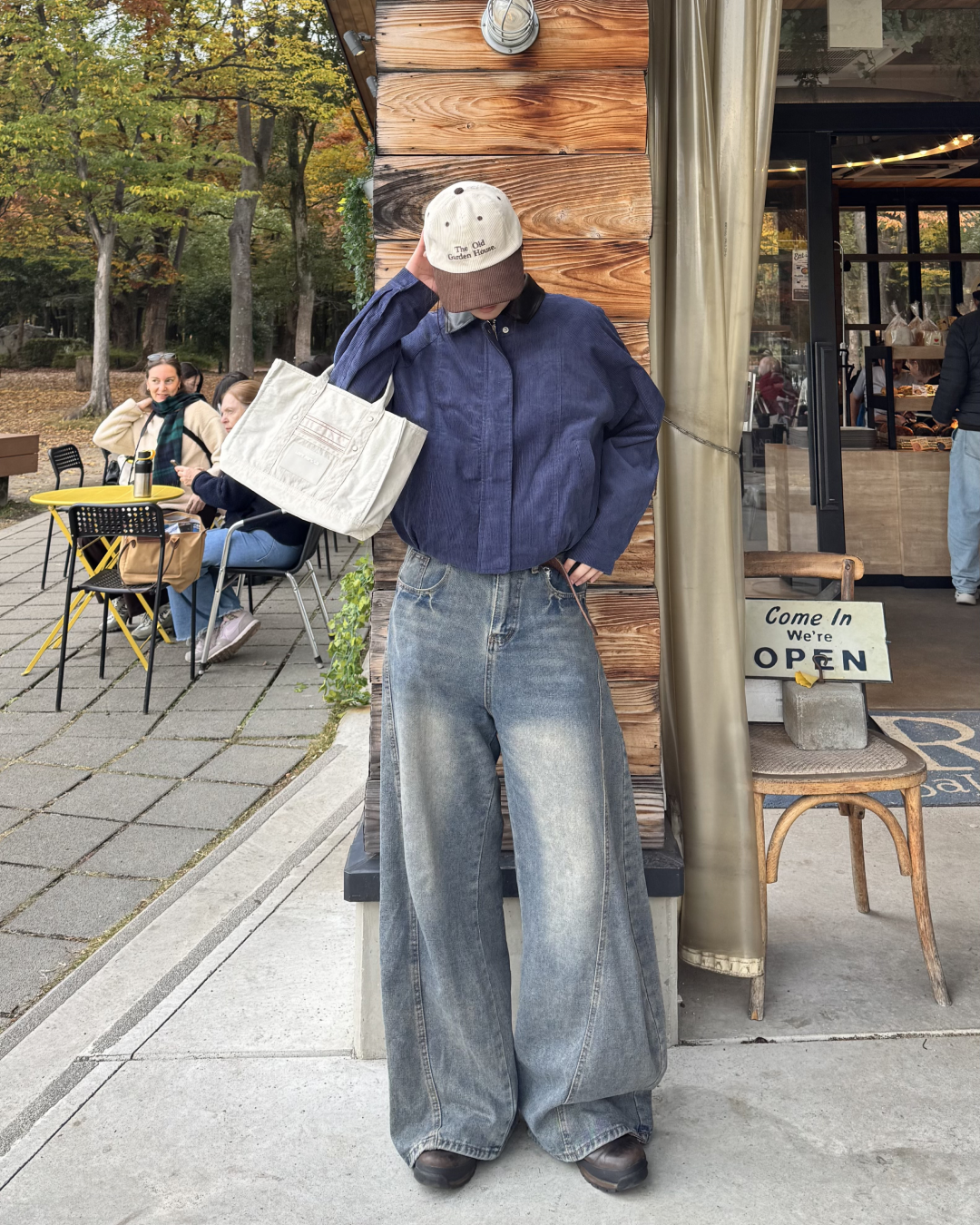 【即納】コーデュロイレザーカラーブルゾン K5018