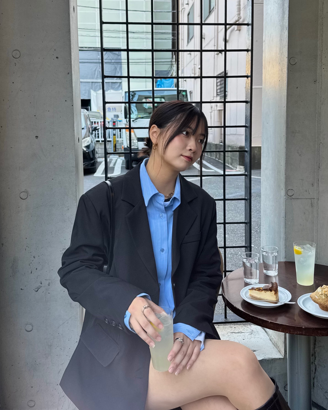 【即納】ダブルテーラードジャケット K5019