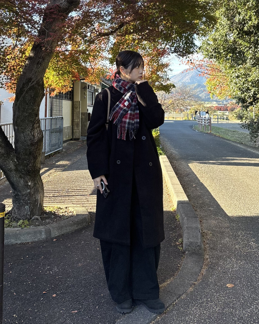 ■専用■新品 ROPE 黒の羊革フォックス襟のコート 即納】ウールブレンドロングコート K5021 – YOLO（ヨロ