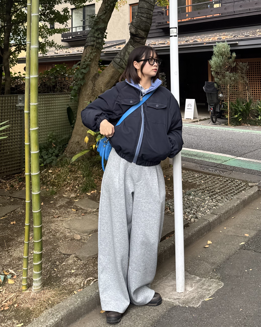 【即納】ワイドスウェットパンツ K5024